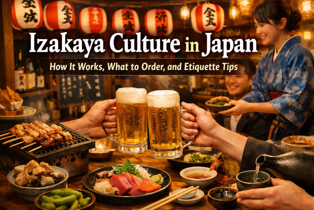 Izakaya Culture in Japan: A Beginner-Friendly Guide izakaya culture japan icatch